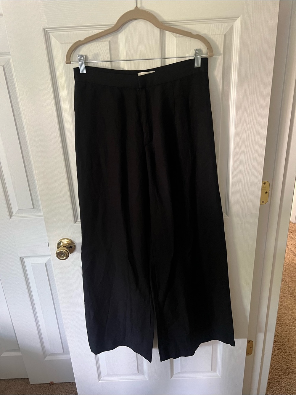 H&M Black Wide Leg Pants